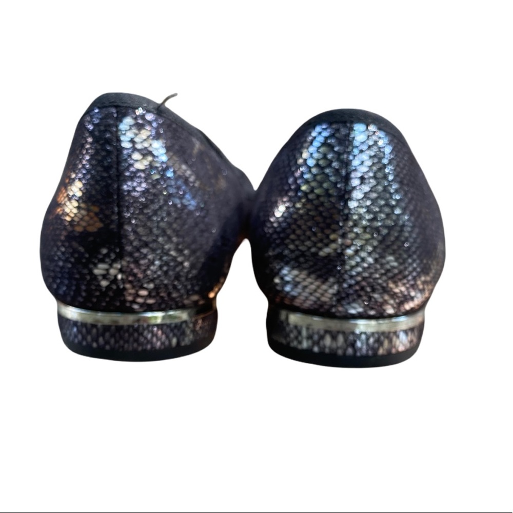 Life Stride Black Python Print Flat - image 5